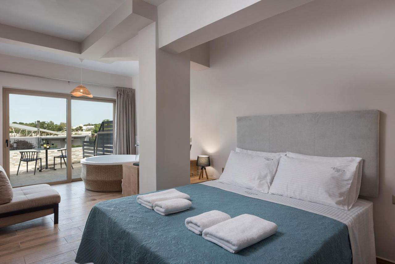 Aequor Luxury Rooms & Apartments Kato Daratso Dış mekan fotoğraf